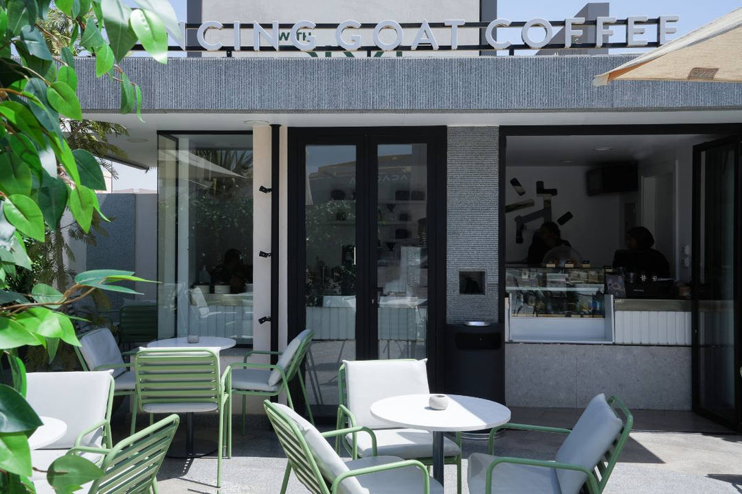 Dancing Goat Coffee — The Yard branch in Al Rehab