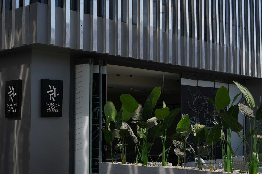 Dancing Goat Coffee — Ivory Business Park branch in Sheikh Zayed